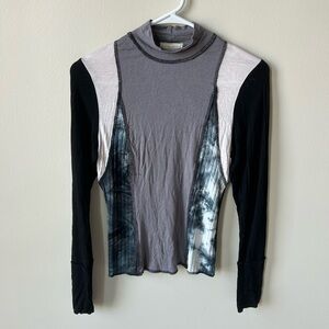 (S) Gilded intent long sleeve top